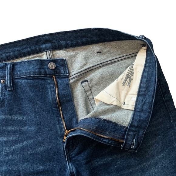 Levi’s 569 Loose Straight Fit Mens Jeans Dark Blue Wash Herbaceous W38 x L32 - Picture 6 of 11